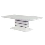 Klub stol CT1020 bijeli