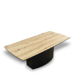 Klub sto PREMIUM-1 rustik hrast/crna