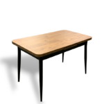 Trpezarijski sto AY-1184 atlantic pine/crna 120x76x70cm