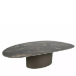 Klub sto BELLO A CMI140 crni 140x38x80cm