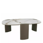 Klub sto ADORO B ceramic bijeli 105x38x65cm